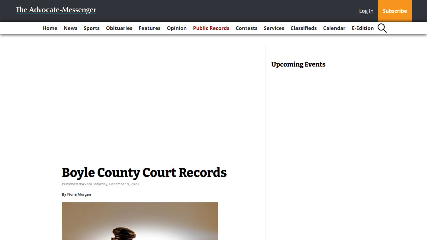 Boyle County Court Records - The Advocate-Messenger